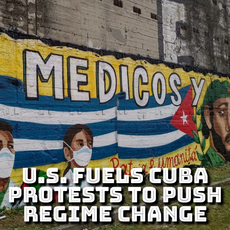 Cuba Fueling Us Campus Protest 2025 - Easton Nasir